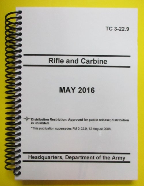 TC 3-22.9 Rifle and Carbine -2016 - BIG size - Click Image to Close